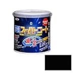 アサヒペン　水性スーパーコート　0.7L　黒