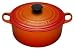 Le Creuset Cast Iron Round Casserole, Volcanic, 20 cm