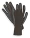 Condor 2RA18 Glove, Palm Coat, Latex, Black/Black, L, Pr
