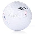 120 AAA TITLEIST DT SOLO USED GOLF BALLS + FREE TEES