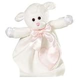 Personalized Baby Lovie Security Blanket by Mullins Square (Pink Lamb)