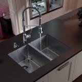 Vigo Industries VG15065 Faucet Sink Steel