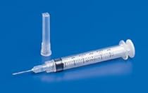 Monoject 3cc Syringes - 3cc Syringe, 25 Gauge x 5/8' Needle, 100 Unit / box