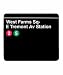 New York Subway- West Farms Square-East Tremont Avenue Mousepad