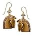 Equus Horse Gold Legends Earrings by Laurel Burch