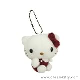 Hello Kitty Mascot Plush Keyring: Classic