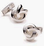 Sterling Silver Knot Cufflinks - Other Formal Wear - Cufflinks
