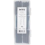 NTE Heat Shrink 2:1 Black Assorted Sizes 2-1/2 158 Pc. Box
