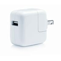 USB/AC for MP3 Players - White