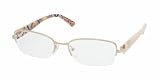 Prada Women's 52n Pale Gold / White Frame