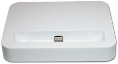 ELONGPRO Desktop Data Sync & Charger Cradle Mount Dock Docking Station for Apple iPhone 5 (White) F8i