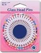 Pins 34mm: Glass Head
