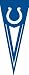 Indianapolis Colts Yard / Wall Pennant