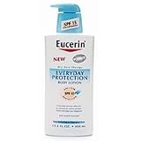 Eucerin Everyday Protection Body Lotion, UVA + UVB SPF 15 Protection 13.5 fl oz (400 ml)