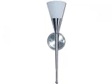 Wandlampe/ Leuchte Modern 5 Maße ca. H/T/B 52x14x13 cm, Silber/Weiß