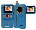 Jazz DV151 Flip Style, BLUE Ultra Slim 60 Minute Camcorder with 1.5 LCD Screen, 4x Digital Zoom