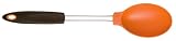 Mario Batali The Italian Kitchen Collection Soft Grip Solid Spoon, Persimmon