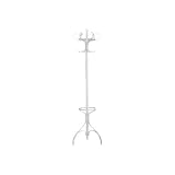 Traditional Bentwood Coat Hat and Umbrella Stand in WHITE