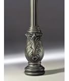 Hanover Lantern 1353IRN Two Piece Wrap Around Decorative Outdoor Post Base in Ironstone