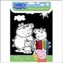 Peppa Pig Velvet Colouring Set