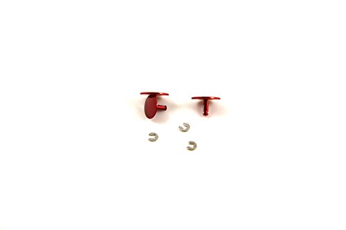 Elecs New CNC Aluminum Anodized Color Button Set For GoPro Hero 3+ Multicolor Default Red