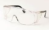 Uvex S0112 Ultra-spec 2001 OTG Safety Eyewear, Clear Frame, Clear Ultra-Dura Hardcoat Lens