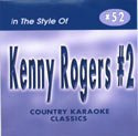 KENNY ROGERS #2 Country Karaoke Classics CDG Music CD