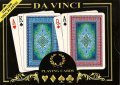 Da Vinci Sorrento, Italian 100% Plastic Playing Cards, Bridge Size Regular Index - Italian