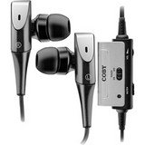 Coby Noise Canceling Isolation Stereo Earphones With In-Line Volume Control