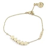 CHLOE（クロエ） クロエ Ｈeat　Ｃharm ハートチャームハートキューブ ロゴブレスレット ゴールド×ミルク2B0456 AX7 00A ブレスレット ゴールド×ミルク(abcl00004l)