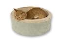 K&H Thermo-Kitty Bed, 16-Inch Diameter, Sage