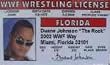 Duane Johnson The Rock Fake Drivers License