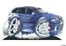 BMW 5 series touring Koolart CERAMIC MUG 1171 9car available in ANY colour)