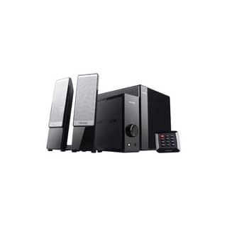 Microlab FC362W Aktivbox 2.1 FineCone wireless Lautsprechersystem (54 Watt RMS) schwarz