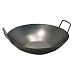 16 Inch Carbon Steel Wok w/ 2 Steel Handles (Flat Bottom) USA Made