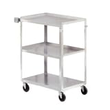 CART BUS 3-SHELF 17x27, EA, 16-0219 VOLLRATH COMPANY UTILITY CARTS
