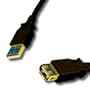 5m Gold USB 2.0 repeater extension cable male to female cable lead for printer, External HDD, PS3, wii, humax freesat hd pvr and any other device supporting USB.