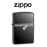 Original Zippo Lighter 21088 Black Ice Zipped