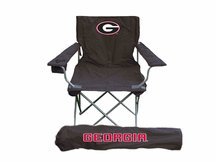 Georgia Bulldogs NCAA Adult Ultimate Tailgate Folding Chair - Black