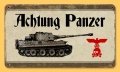Cover image : 8x14 German Achtung Panzer Vintage Metal Sign