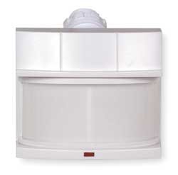 LumaPro 2LBN4 Motion Sensor, 240 Deg.Viewing, White
