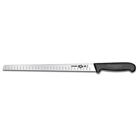 12 Granton Edge Salmon Knife - NSF by Meat Carving Knives