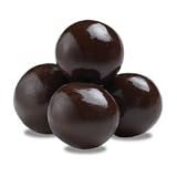 Gourmet Food : Bissinger's All-Natural Malted Milk Balls, 1 lb. dark