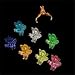 Dozen Bumblebee Flower Clips