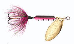 Original Rooster Tails Size 208; Color Black (BL)