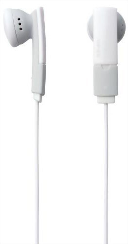 Elecom Inner Ear Type Stereo Headphone Ear Phone (White)