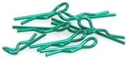 Core-RC 1/10 Scale Small Body Clip (Metallic Green) (8)