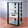 Clear VTI HGR Series 6 Shelf Audio Rack