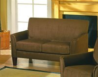 Red Homelegance Petite Love Seat