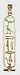 Egyptian Cartouche Pendant with FATHER in Ancient Egyptian Hieroglyphics - Open Style- in 18K Gold, Sterling Silver or Sterling Silver with 18K Gold Symbols